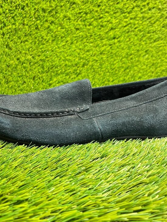 Vionic Tompkin Mens Size 10.5 Black Casual Classic Suede Slip On Loafers Shoes main image 4